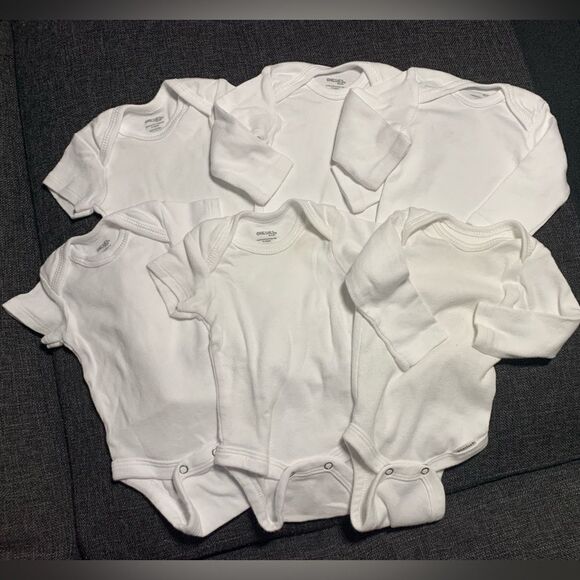 Gerber Other - Gerber Preemie White Onesies